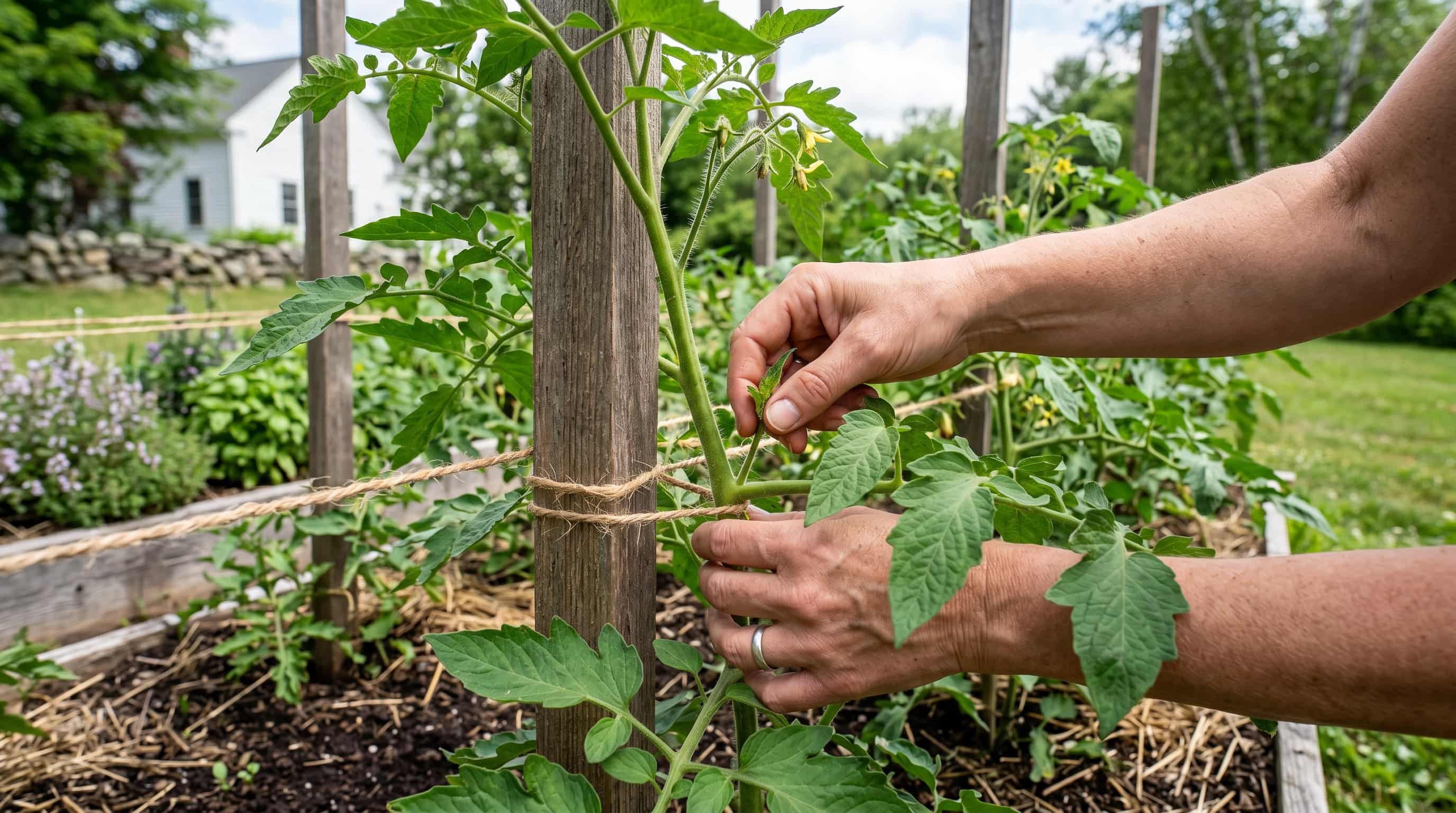 Suckering Tomatoes in Late June – The Root Bench