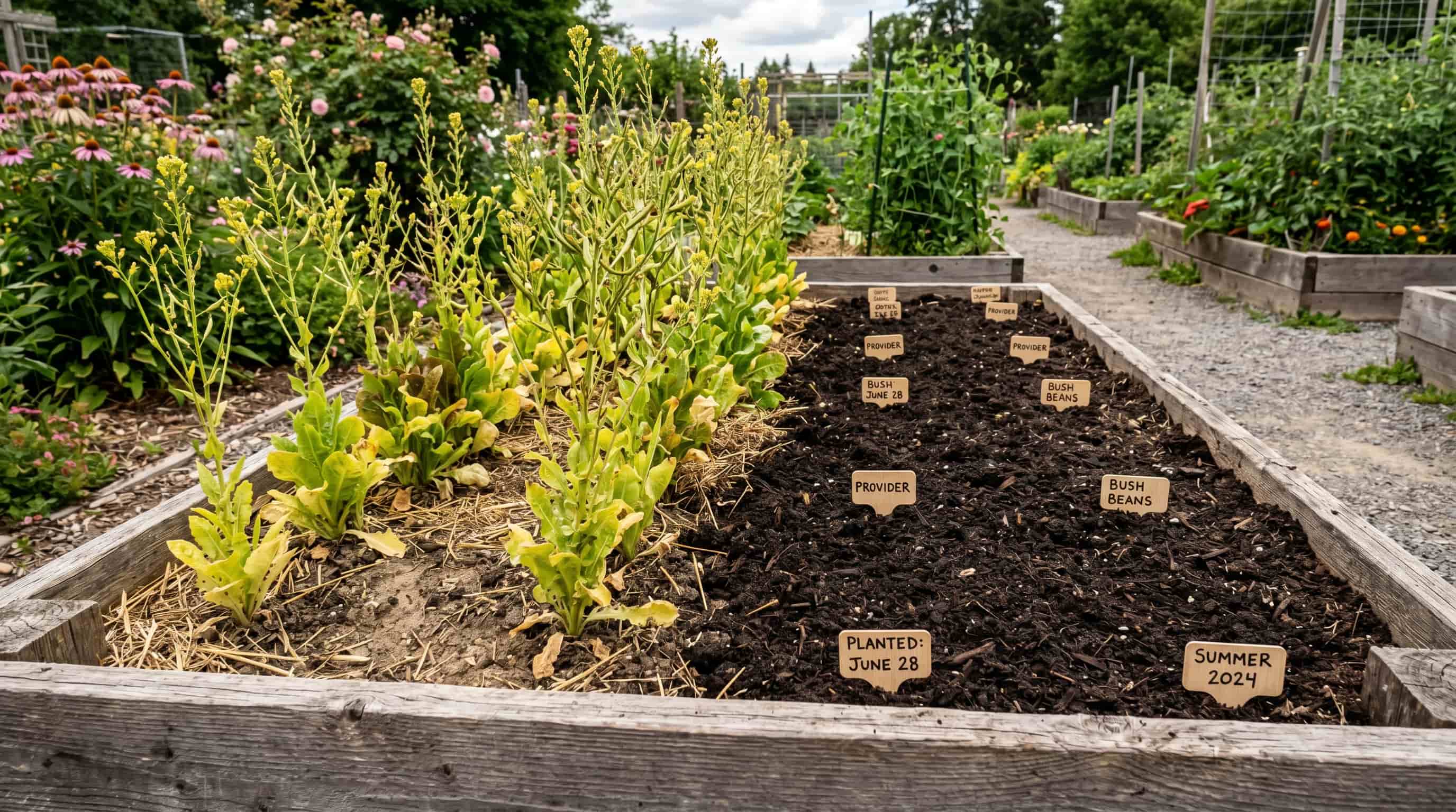 Late June Crop Transition – The Root Bench