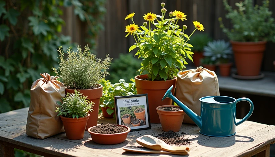 Illustration for how to start a vegetable garden from scratch