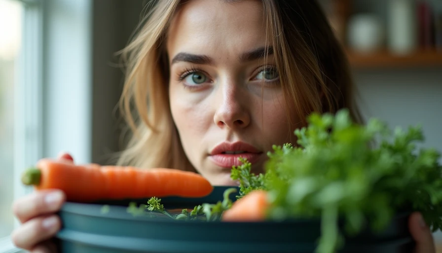 Visual context for what to compost and what not to compost