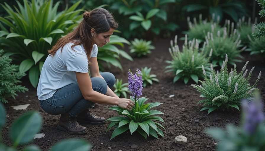 Visual context for full shade perennials zone 5